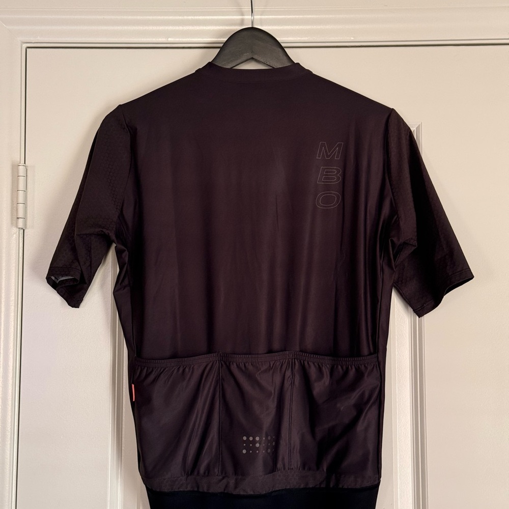 MBO Black Cycling Jersey - Picture 2 of 2